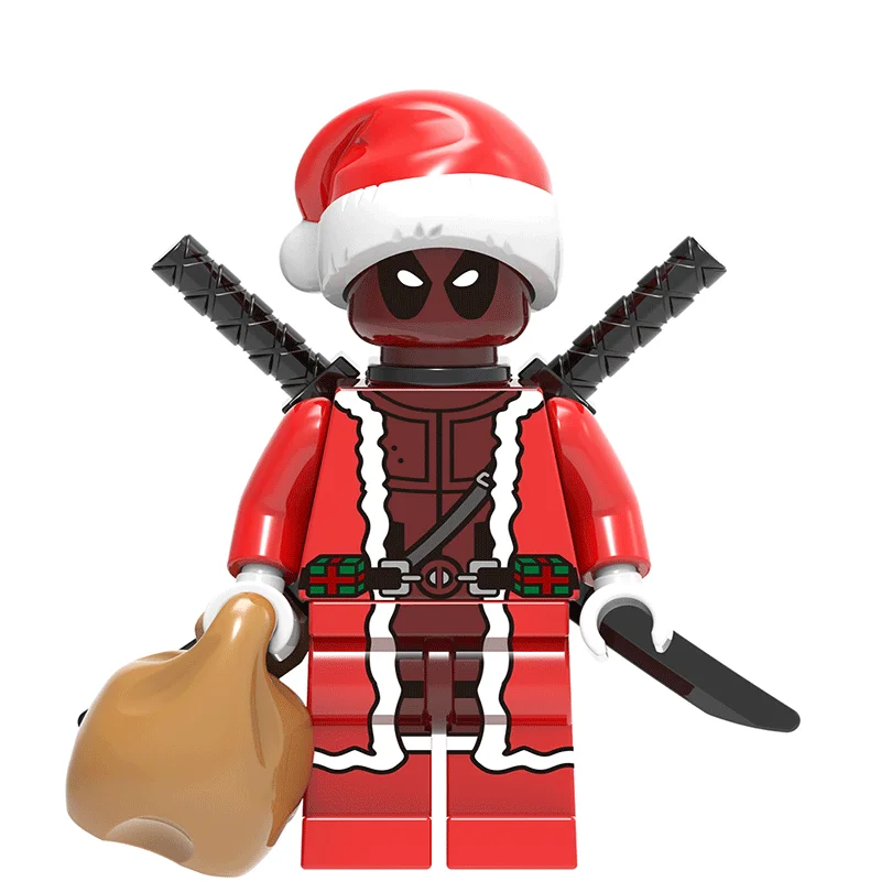 X0222-984 Super Heroes Single Sale Building Block Figures ZOMBIE SPIDERMAN RED SKULL GHOST RIDER WOLVERINE Bricks Toys for Children Compat - Color: X0222-984