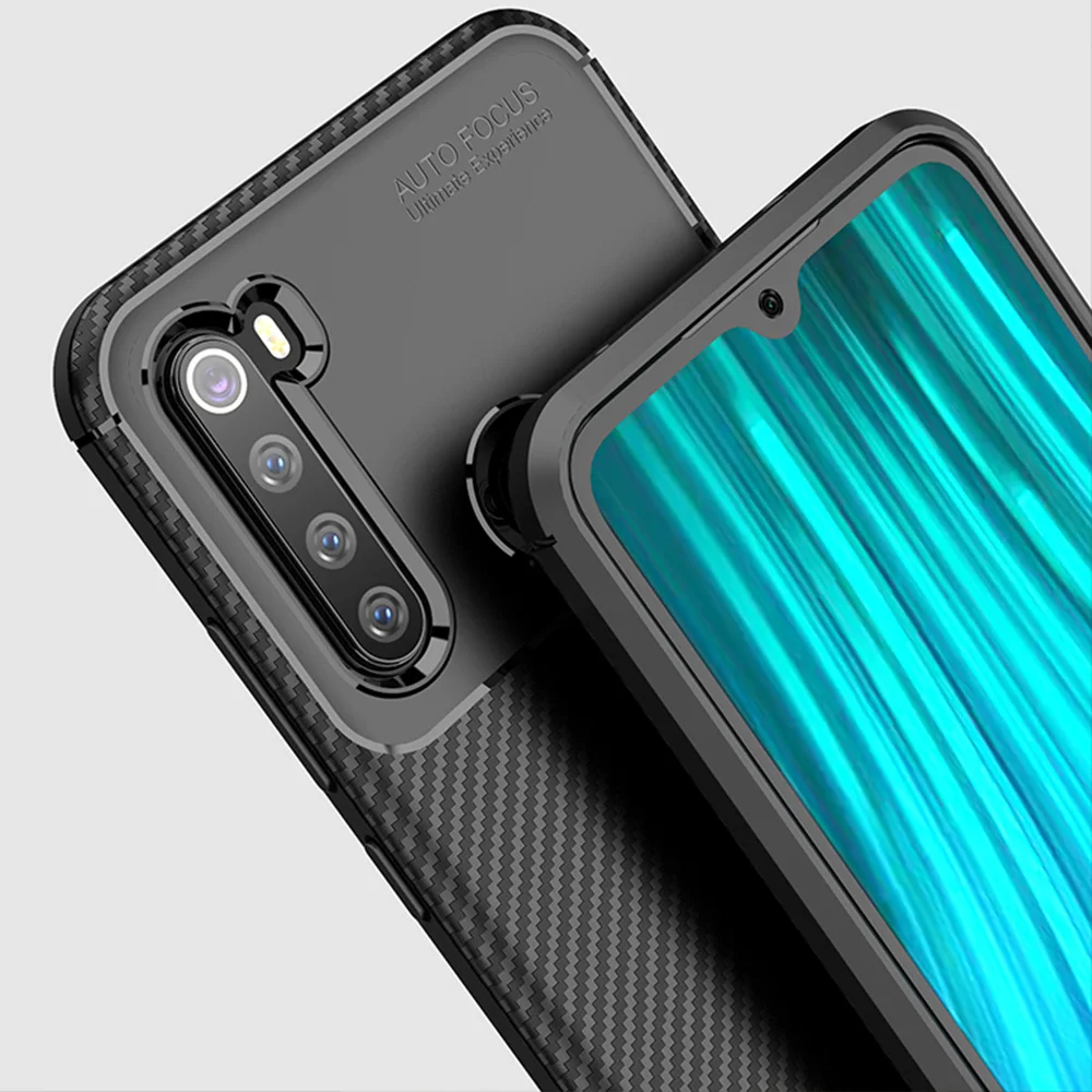 Для Xiaomi Redmi Note 8 T чехол роскошный чехол из углеродного волокна противоударный чехол для телефона для Redmi Note 8 8 T Чехол Ультра подходит бампер
