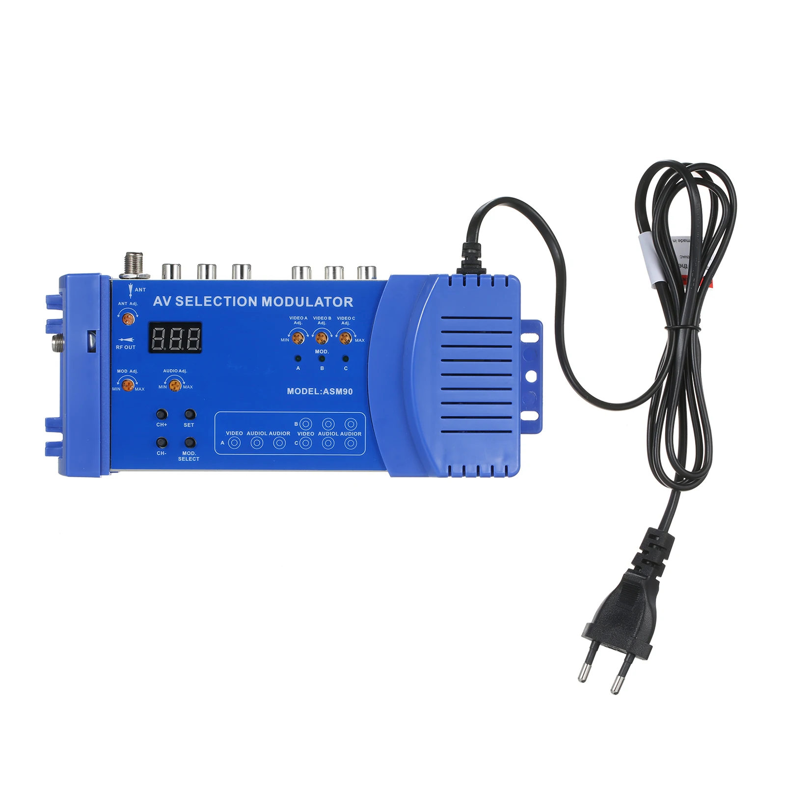 AMS90 модулятор AV дополнительный VHF UHF PAL/NTSC Стандартный RCA конвертер Портативный