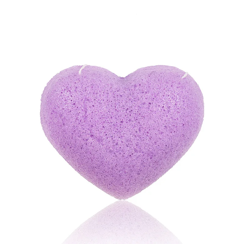 5 шт. Природа Konjac пуховка для лица моющее средство для лица моющая губка для отшелушивания очищающий спонж 20x20x5- MS