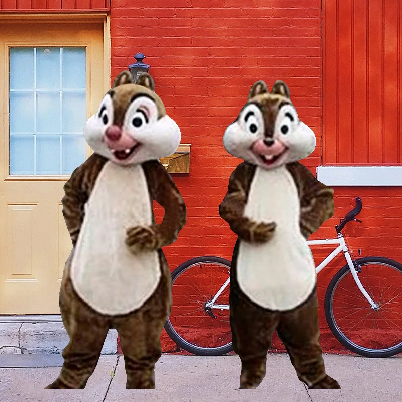 1pc Squirrel Mascot Costume Suit Party Dress Outfit Clothing Advertising Carnival Halloween Event Unisex Cartoon Apparel Cosplay |