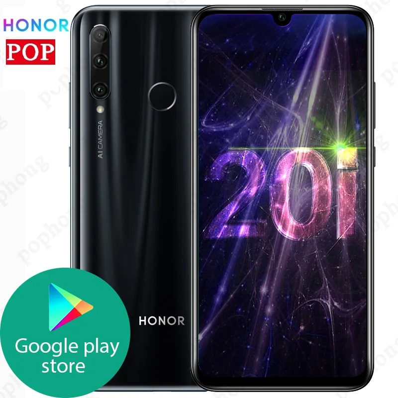Honor 20i honor 20 i Смартфон lite 6 21 дюймов Kirin 710 четыре ядра Android 9 0 разблокировка