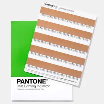 

Pantone D50 / D65 lighting indicator paste light source refer to international standard color temperature test paper