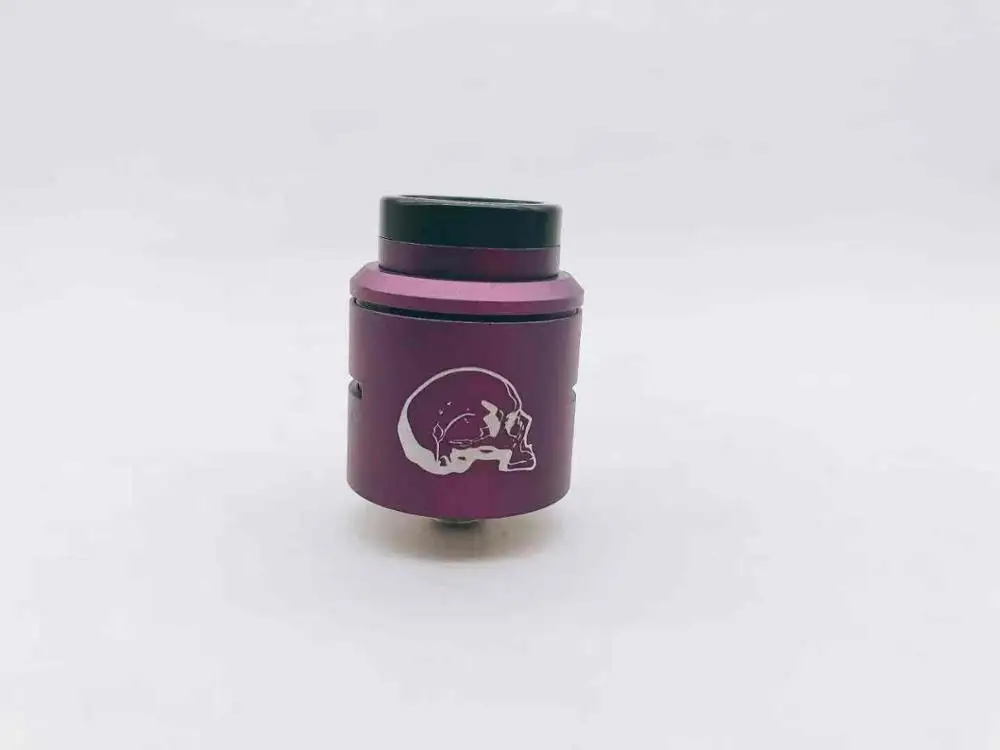 Космонавт v2 rda Apocalypse GEN 25 RDA 24 мм Rebuildable Drops Регулируемый воздушный поток с pin BF rdah - Цвет: purple
