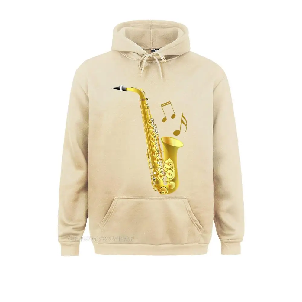thumbnail image 1 of Sudadera con capucha de manga larga gótica para hombre, regalo de saxofón, notas musicales, verano y otoño, 1 of 5