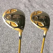 4 звезды Honma S-05 Фарватер Вудс Honma S05 Гольф Фарватер Вудс клюшки для гольфа#3/#5 R/S/SR гибкий вал с крышкой головы