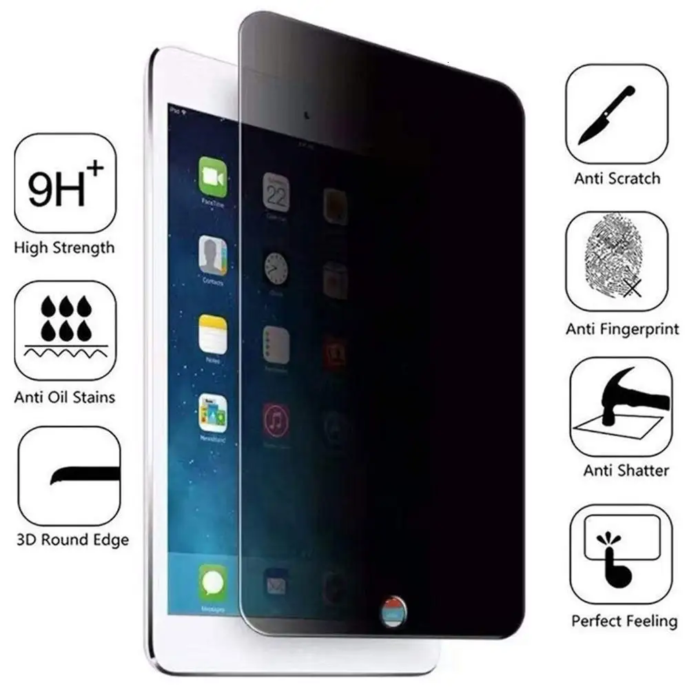 2018//2017 Screen Protector iPad 4 5 6 Pro 12.9 11 9.7 HD//Matte Mini 2//3//4 Air 2