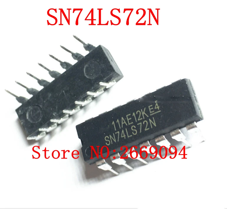 10PCS HD74LS72P 74LS72P DIP14 HD74LS72 DIP SN74LS72N 74LS72N 74LS72 IC free shipping | Электроника