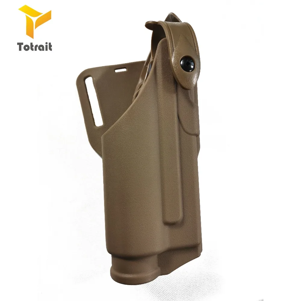 Военный Пистолет Holste Safariland Глок для страйкбола 17 пистолет colt 1911 M9 P226 USP ремень кобуры с фонариком установленный Тактический