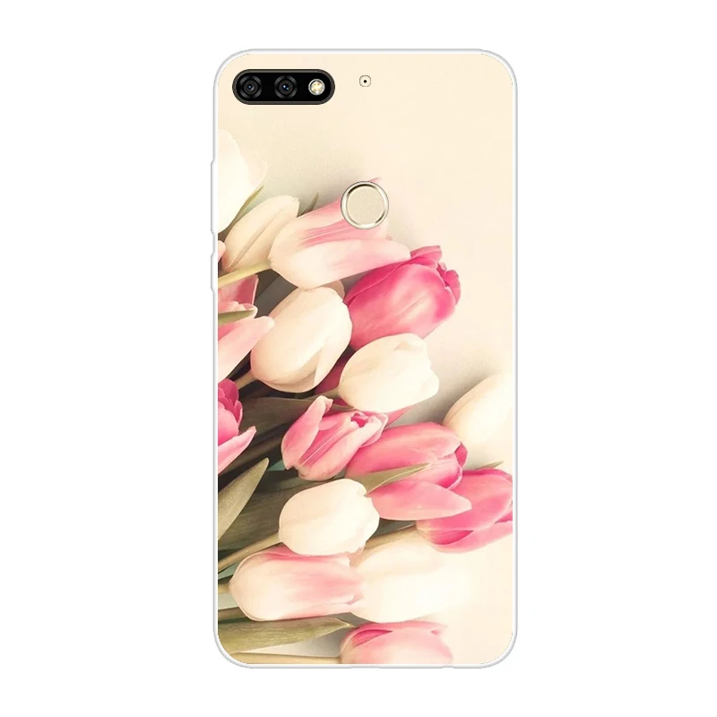 Шоколад Для huawei Honor 7C чехол 5," AUM-L41 Coque силиконовый мягкий ТПУ задняя крышка на huawei Honor 7C Чехлы Honor 7 C Honor7C 7C бампер - Цвет: Шоколад
