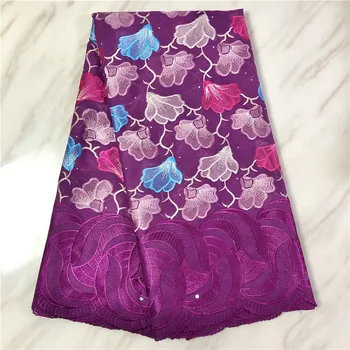 

High Quality Swiss Voile Laces In Switzerland african fabric for wedding dress swiss voile lace 100% cotton Nigerian lace fabric