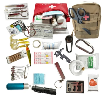 

Hunting 25 in 1 survival kit Set Outdoor Camping Travel Multifunction First aid SOS EDC Emergency Supplies Dropshipping