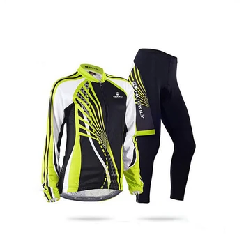 

Breathable long sleeve cycling jersey women set 2020 bike clothing Sport bicycle clothes MTB dress female suit mallot wear kit