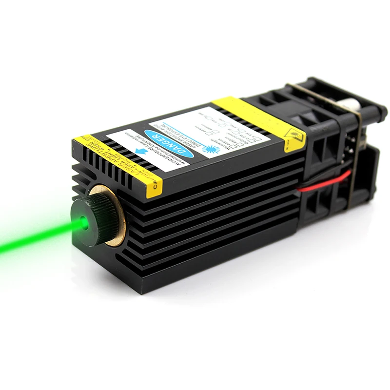 Зеленый лазерный модуль OXLasers 500 нм МВт 1 Вт 12 В Фокусируемый диодный лазер сделай