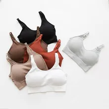 Модный бюстгальтер для женщин, бесшовное нижнее белье, спортивный бюстгальтер, пуш-ап, без косточек, без косточек, плюс размер, сексуальный бюстгальтер, нижнее белье, нижнее белье# D