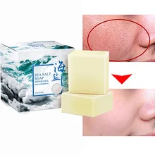 100 г море мыло с солью очиститель удаления прыщей поры, акне лечение козы увлажняющее молочко уход за лицом мыть основа для мыла Savon Au Hot