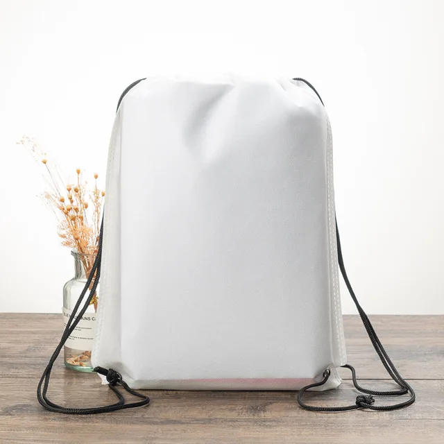 1 Set DIY Hand-Painted Coloring Graffiti Painted Cartoon Non-Woven Bag for Children Handmade Gift Bag Toy with Tool 3