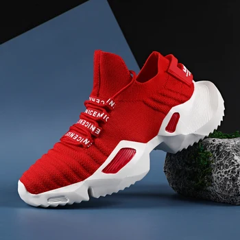 

Fashion Lycra Sneakers Men Casual For Male Shoes Adult Autumn Running Shoes Footwear High Quality