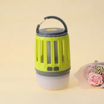 

1 Pc Mosquito Lamp Waterproof Outdoor Multifunction Camping Light Insect Killer Emergency Lamp for Outdoor Hiking