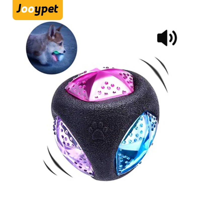 JOOYPET мяч для лечения собак IQ интерактивный жевательный игрушечный эластичный