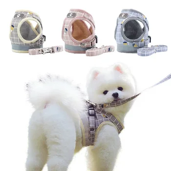 

Pet Chest Harness Reflective Breathable Harness Pet Supplies Wholesale Vest Type Cat Dog Leash