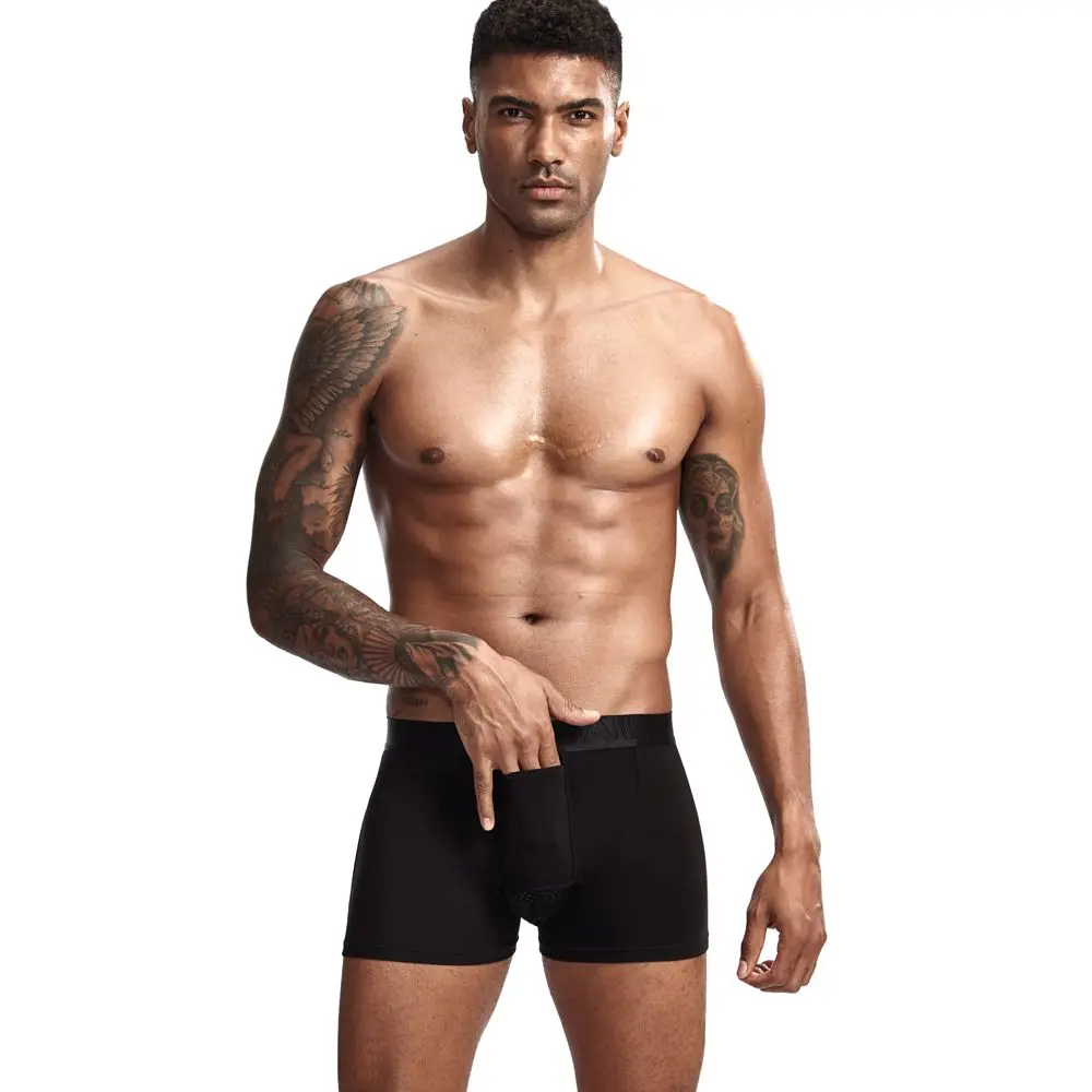 JOCKMAIL, сексуальное мужское нижнее белье, боксершорный уход за мошонкой, Капсульная функция, молодежное здоровье, Сеульский U выпуклая сумка, разделяющие пестрые трусы