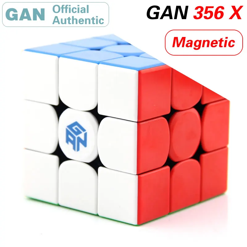 GAN 356 X 3x3x3 Magic Cube IPGv5/Numerical IPG 3x3 Magnetic GAN356/356X Professional Neo Speed Cube Puzzle Antistress Toy