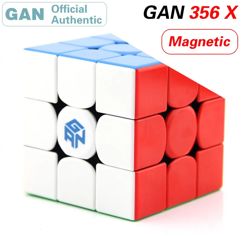 GAN356 X IPG v5 Stickerless reinvented magnet system 3x3x3 puzzle magic cube toy 