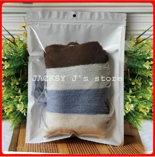 

50pcs Self Adhesive Seal White Clear Plastic Packaging Retail Hanging Bags for T-Shirt Scarf , 30x40cm , customized logo print