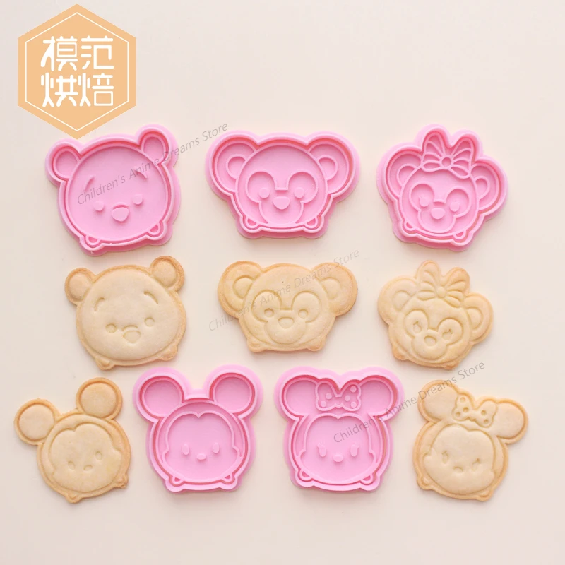 Машинка для выпечки печенья Disney Tsum Минни Микки Маус дуффи Мишка Ширли розы