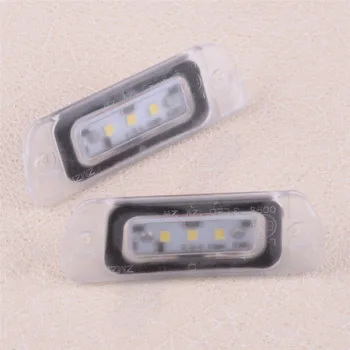

Pair LED License Plate Light Lamp For Mercedes-Benz AMG ML GL R-class W164 /W251