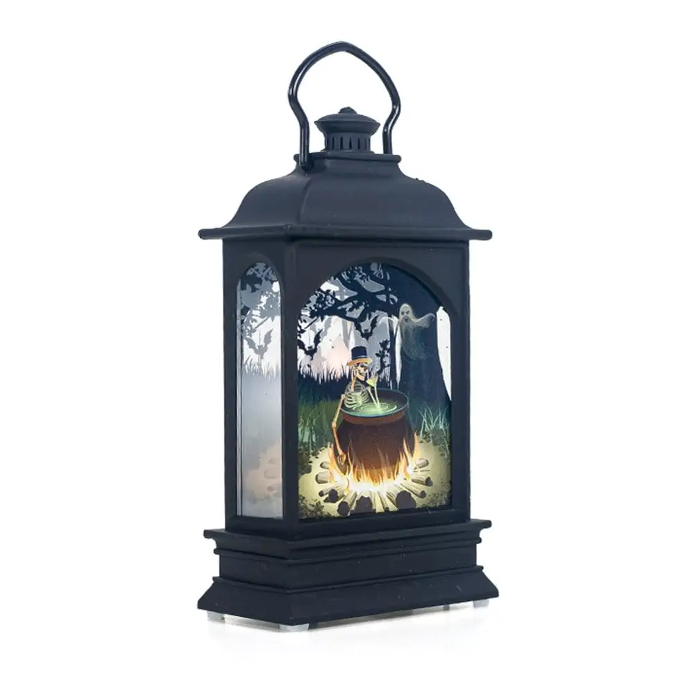 Christmas Candlestick Lamp Flame Light Street Lamp Romantic Flame Light Beautiful Night Light Holiday Party Wedding Home Decor - Цвет: Shantou