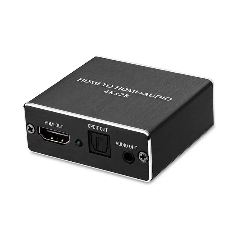 Hdmi o extractor HDMI к и оптический TOSLINK SPDIF + 3 5 мм стерео Extractor конвертер Stereo Ext |