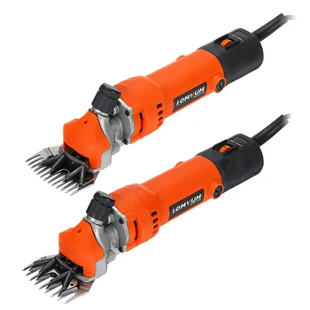 

LOMVUM 6 Gears Speed 750W Electric Sheep Goat Shearing Machine Clipper Farm Shear Cutter Wool Scissor Cut Machine Straight Blade