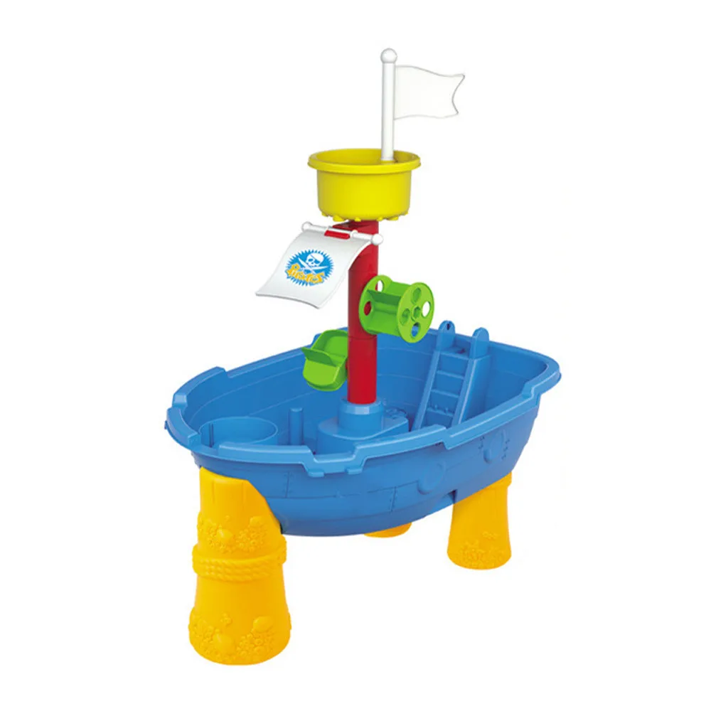 

Sand & Water Table Outdoor Garden Sandbox Set Play Table Kids Summer Beach Toy