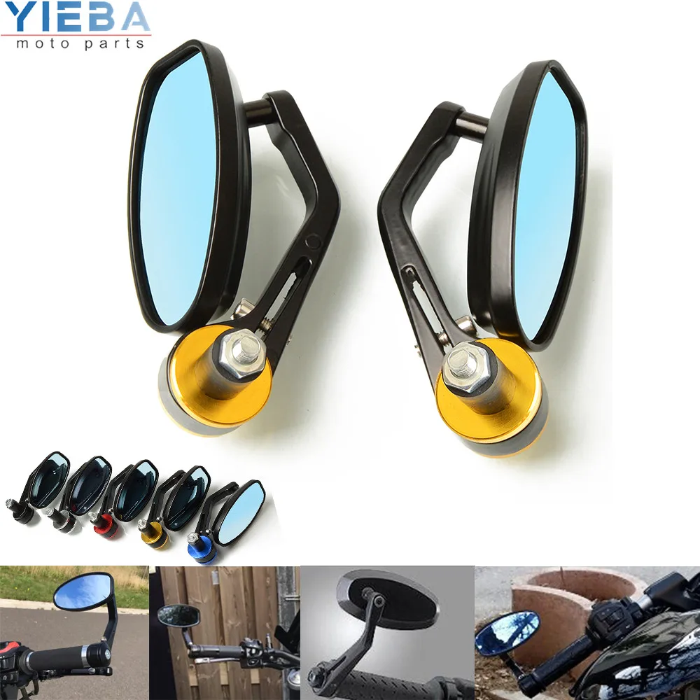 Для HONDA F4, F4i CB599/CB600F HORNET yamaha SJ6N SJ6S FZ6S универсальные аксессуары для мотоциклов 7/" " 22 мм руль зеркало заднего вида