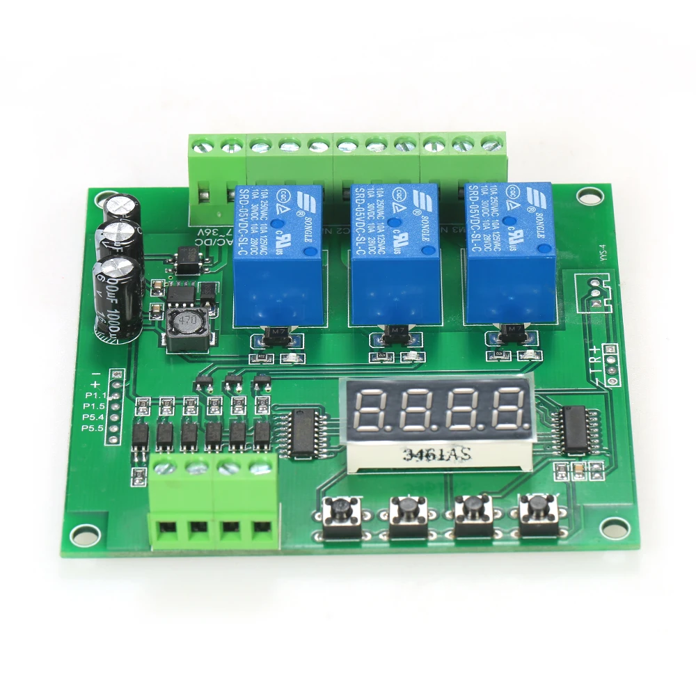 Programmable DC/AC7V~36V Motor Driver Controller 3-Channel LED Relay Module for Arduino Raspberry Pi | Инструменты