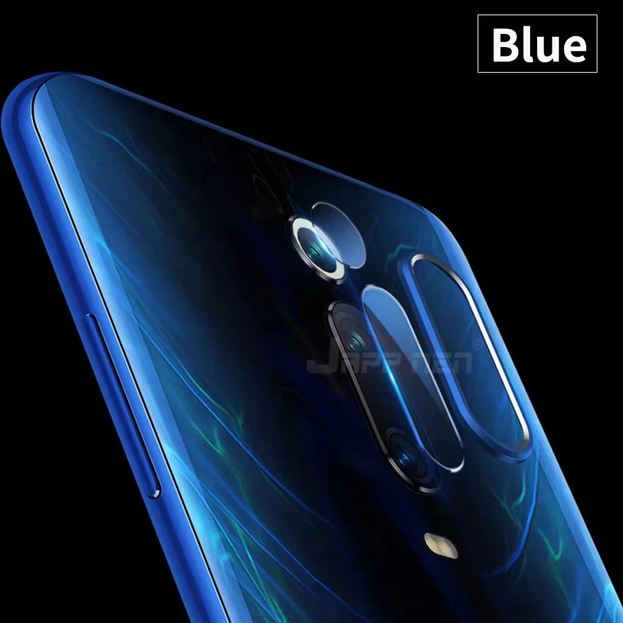 Чехол для объектива камеры mi A3 9T Pro из закаленного стекла+ металлическое заднее кольцо для объектива Xiaomi mi 9T A3 8 9 SE A2 CC9 CC9E Red mi Note 7 8 K20 Pro