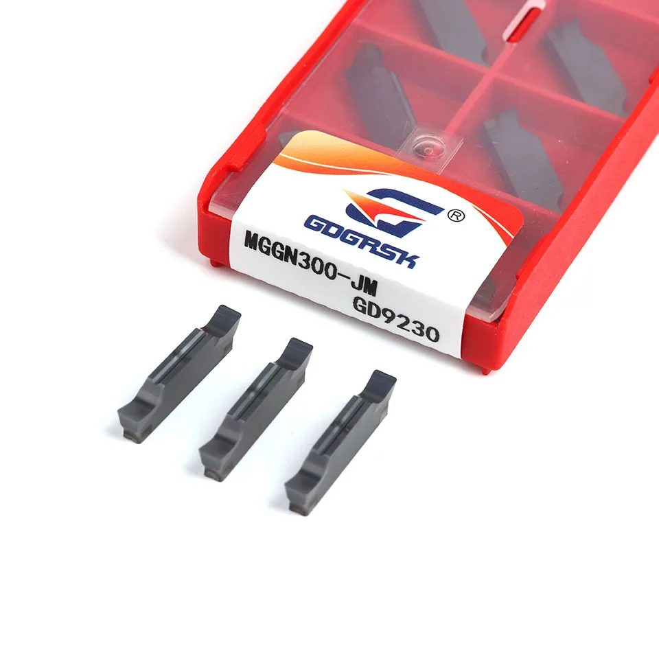 

High quality MGGN300 MGGN150 MGGN200MGGN400 MGGN500 JM Carbide inserts Grooving inserts CNC lathe tools Hard steel processing