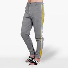 Новые мужские повседневные штаны полосатые спортивные тренировочные брюки повседневные тренировочные брюки для спортзала мужские s Фитнес Леггинсы обувь для бега брюки