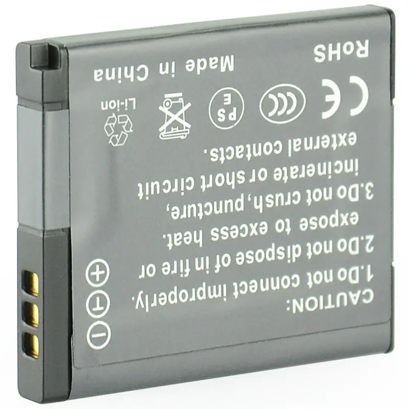 3 шт. 1300 мАч 3,7 V DMW-BCL7E BLC7 DSTE Камера Батарея для цифрового фотоаппарата Panasonic DMC-SZ3GK SZ3 DMC-SZ9 DMC-XS1 DMC-FH10 DMC-FS50 DMC-F5