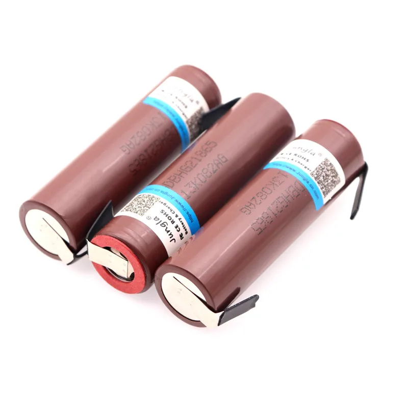 HG2 18650 3000 мАч перезаряжаемый аккумулятор для электронных сигарет мощность высокого разряда, 30A большой ток+ DIY nicke