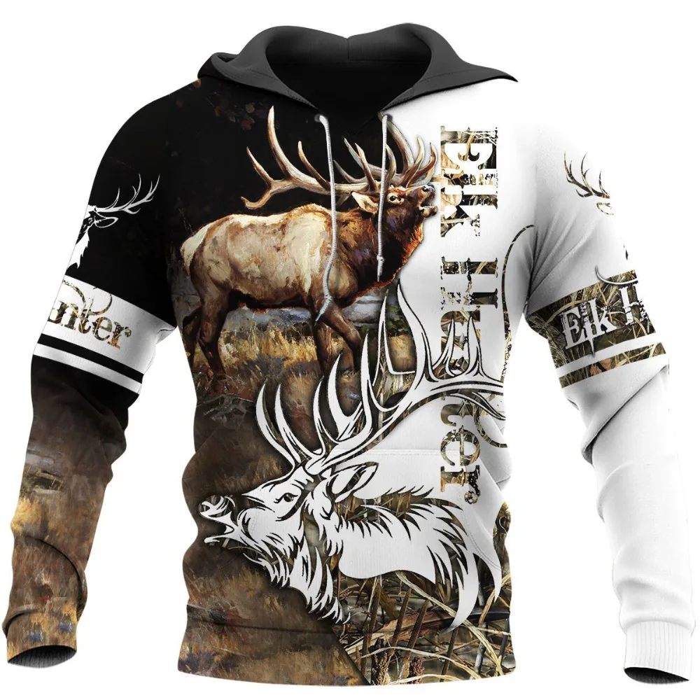 

Elk Hunter 3D All Over Printed Hoodie For Men/Women Harajuku Fashion Hooded Sweatshirt Casual Jacket Pullover LL-0047