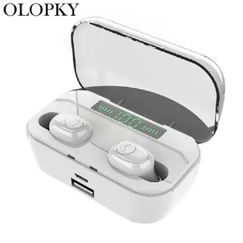 

New Bluetooth Earphone 8D Stereo Wireless Earbuds Wireless Earphone Headset With 3500mAh Power Bank Earphone Sport Headphone