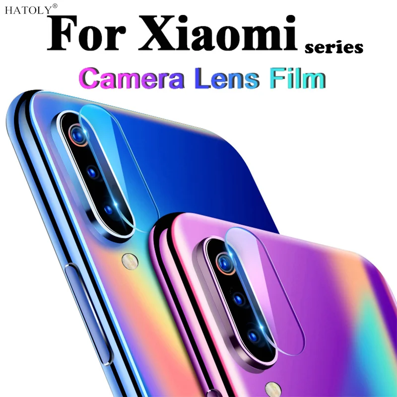 2 шт. закаленное стекло с прозрачными линзами для Xiaomi Redmi 8A 7A Note 8 Pro 7 Mi CC9 A3