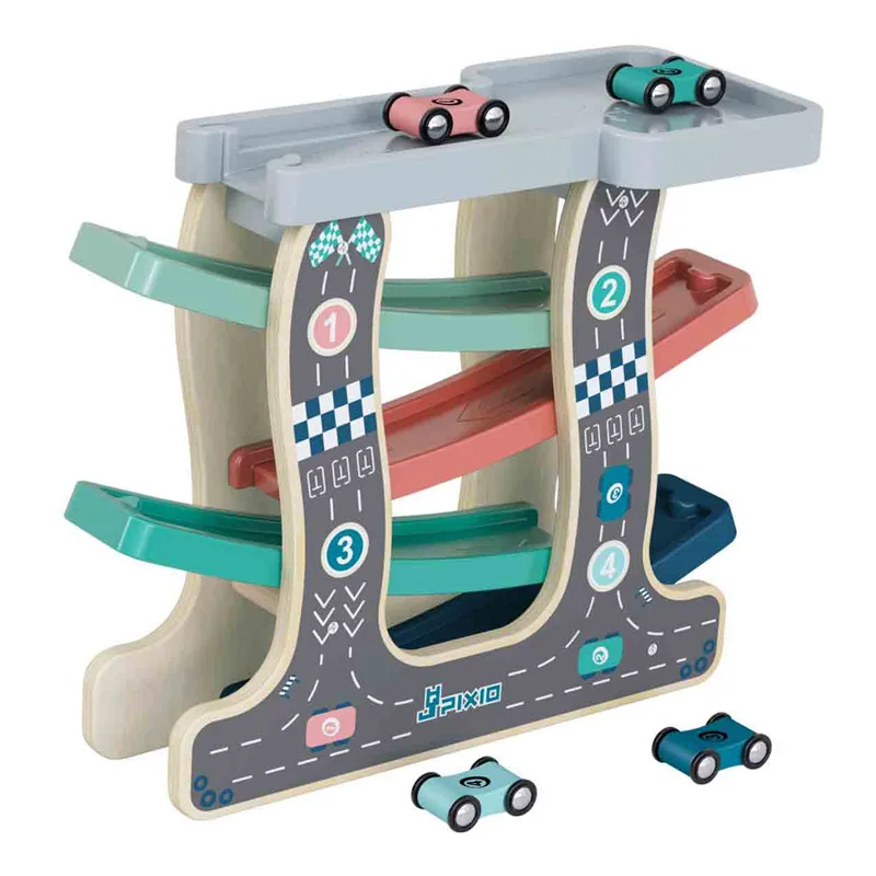 

1-2-3 Boy Car a Year of Age Baby hua xiang che CHILDREN'S Toy Plastic Toys Net Red-Camera Track