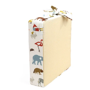 

Dining Dismountable Washable Increasing Strap Home Sponge Chair Cushion Thick Highchair Seat Booster Pad Portable Printed