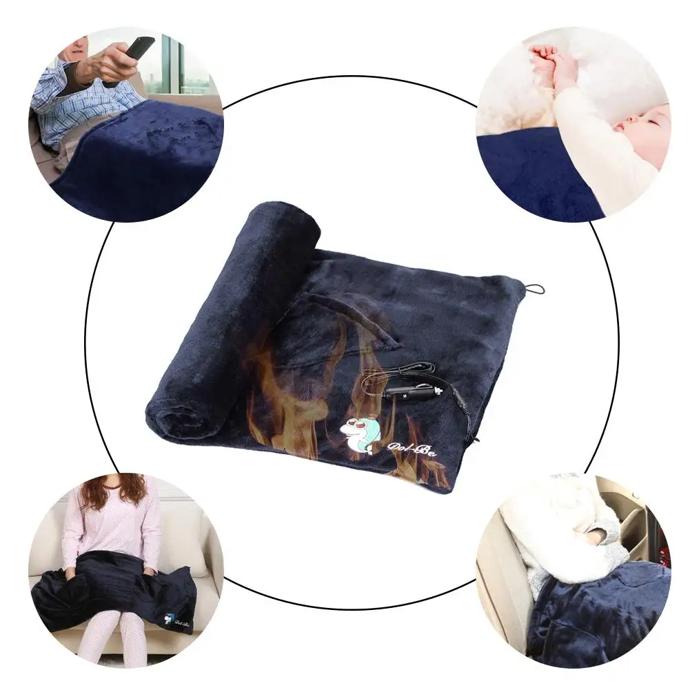 90*45 см универсальное 12 В Автомобильное нагревательное одеяло энергосберегающее теплое одеяло до колена теплое одеяло для живота моющееся одеяло для автомобильного отопления