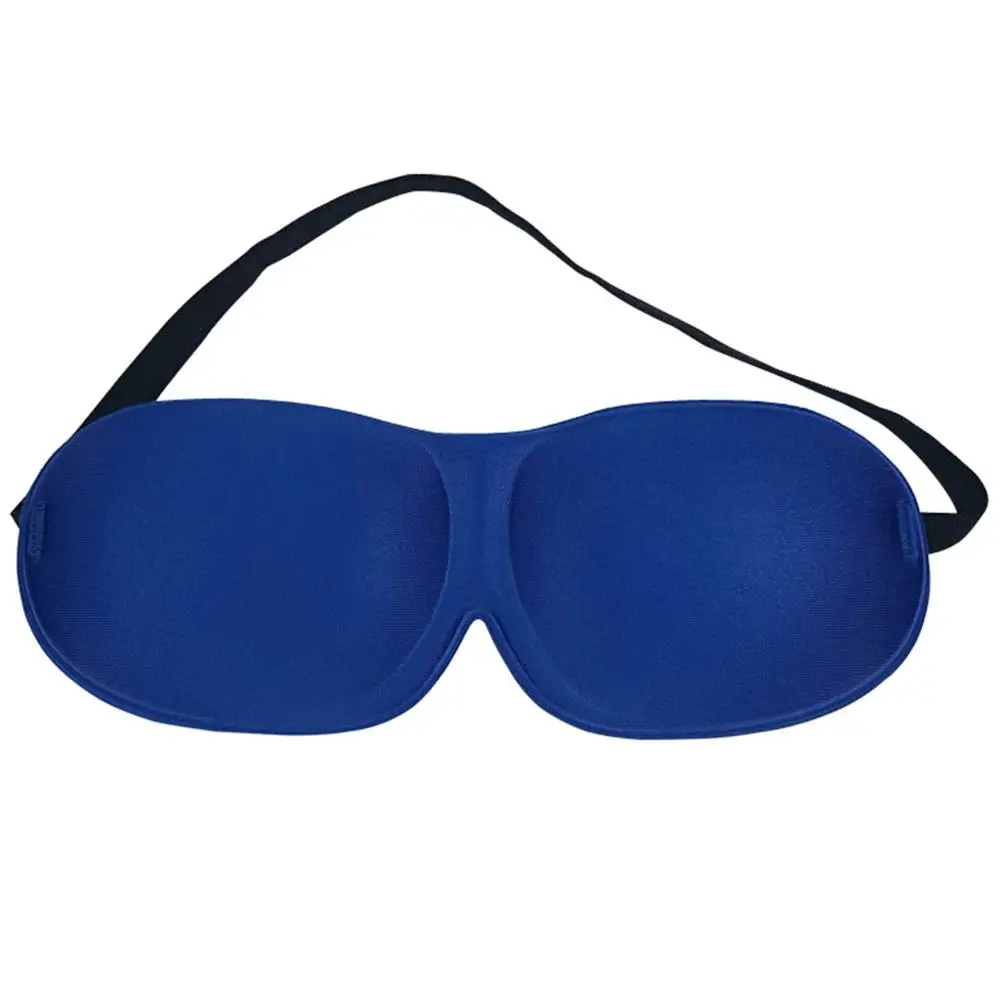 Royal Blue 3D Спящая маска для глаз мягкая губка теневая крышка повязка на глаза Портативный X5XC - Цвет: Royal Blue