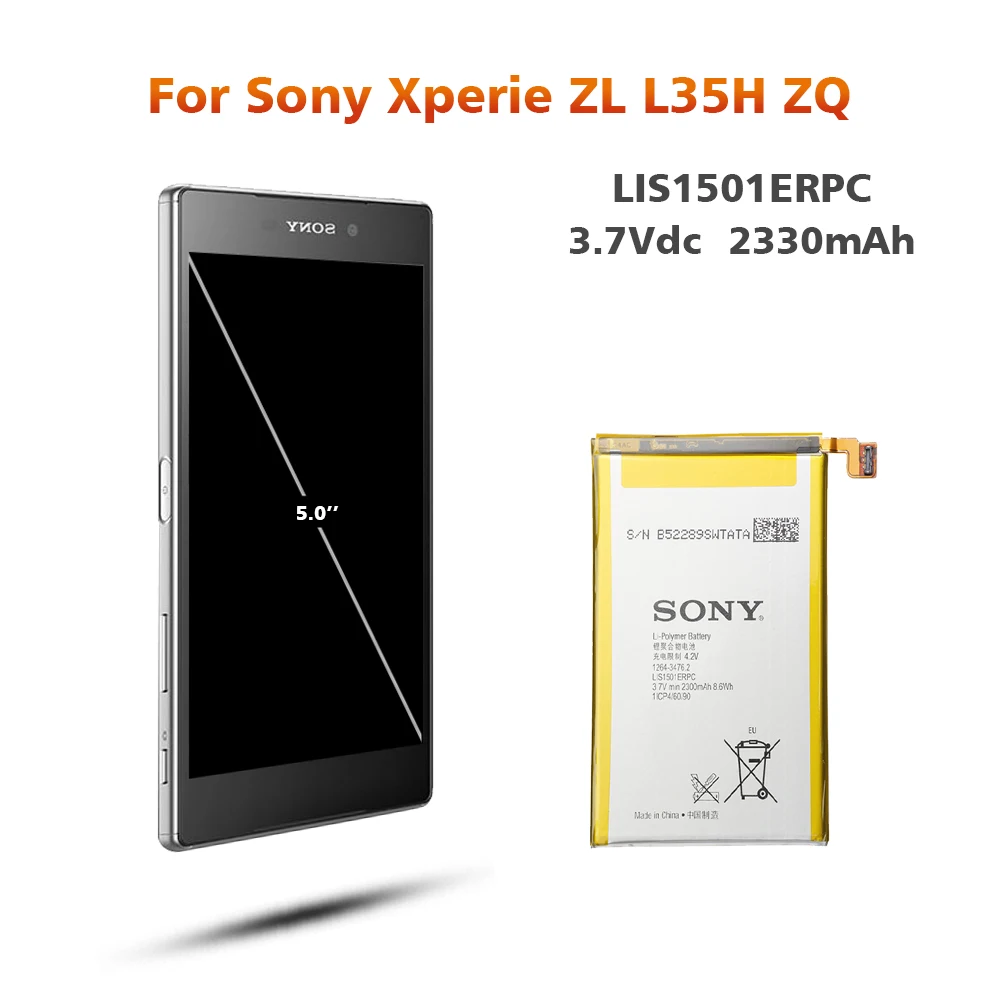 Аккумулятор для телефона SONY LIS1501ERPC 3000 мАч для SONY Xperia Z1 C6902 C6903 L39h запасная батарея+ Бесплатные инструменты